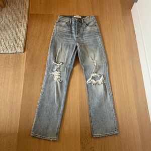 Aritzia denim forum ripped jeans                                    Never worn
